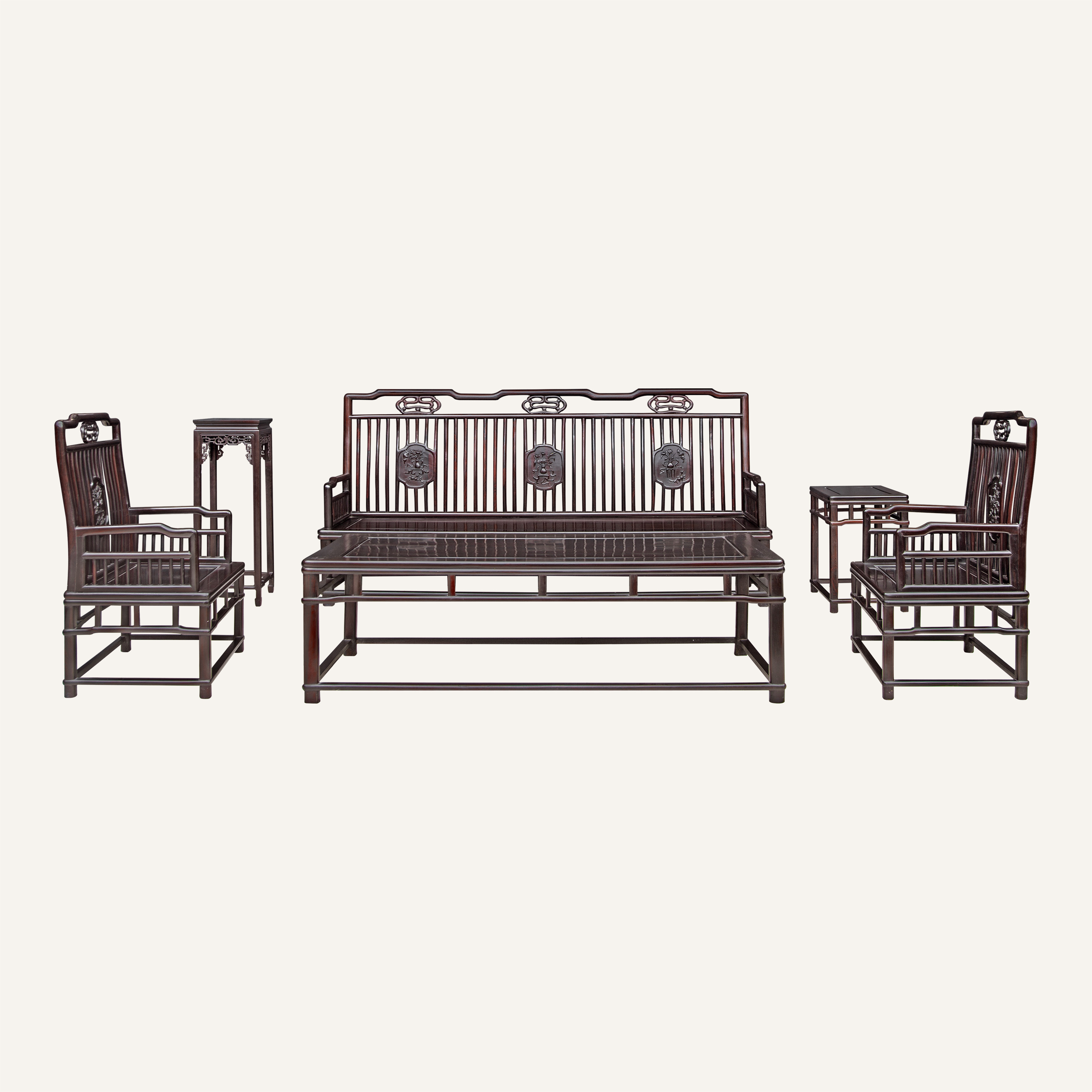 笔杆沙发六件套