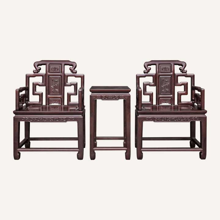 如意太师椅三件套