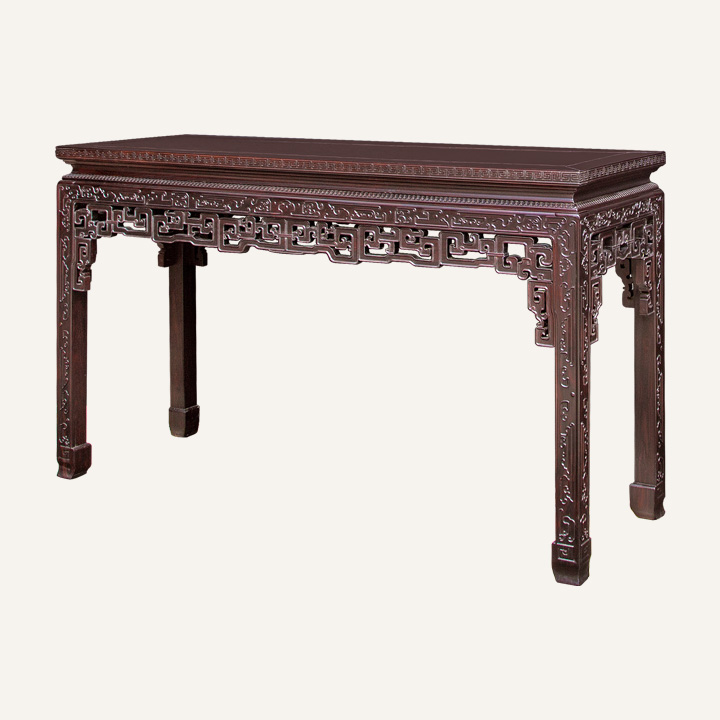 打洼夔纹条桌·花板