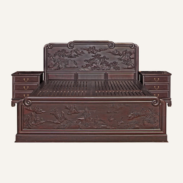 山水床·无挡板2