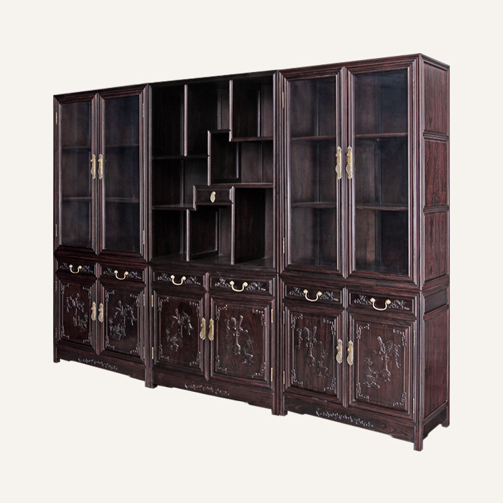 直角书柜三组合2