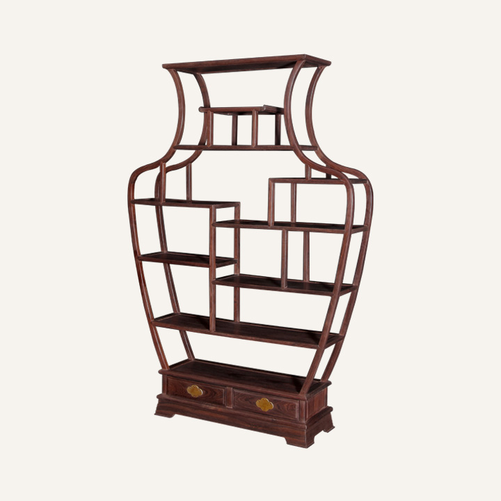花瓶博古架
