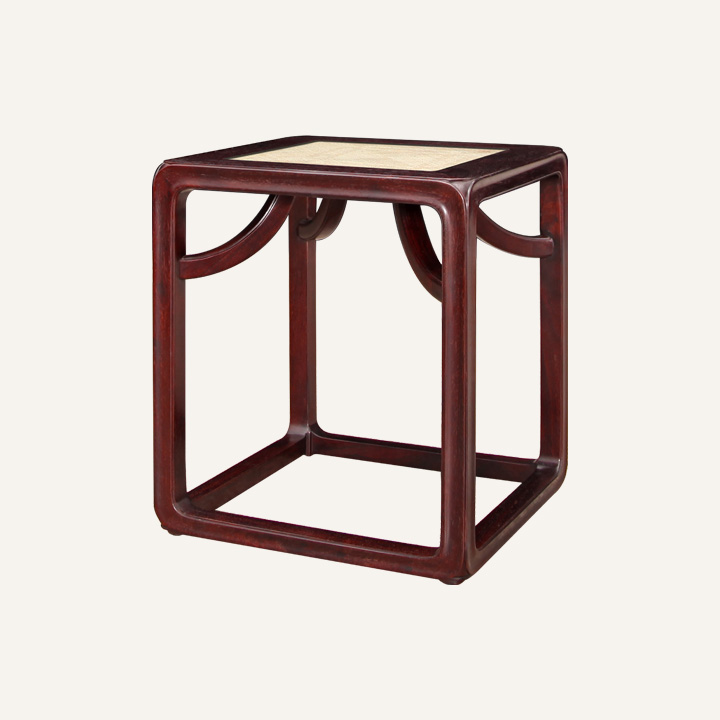 四方茶凳·藤面